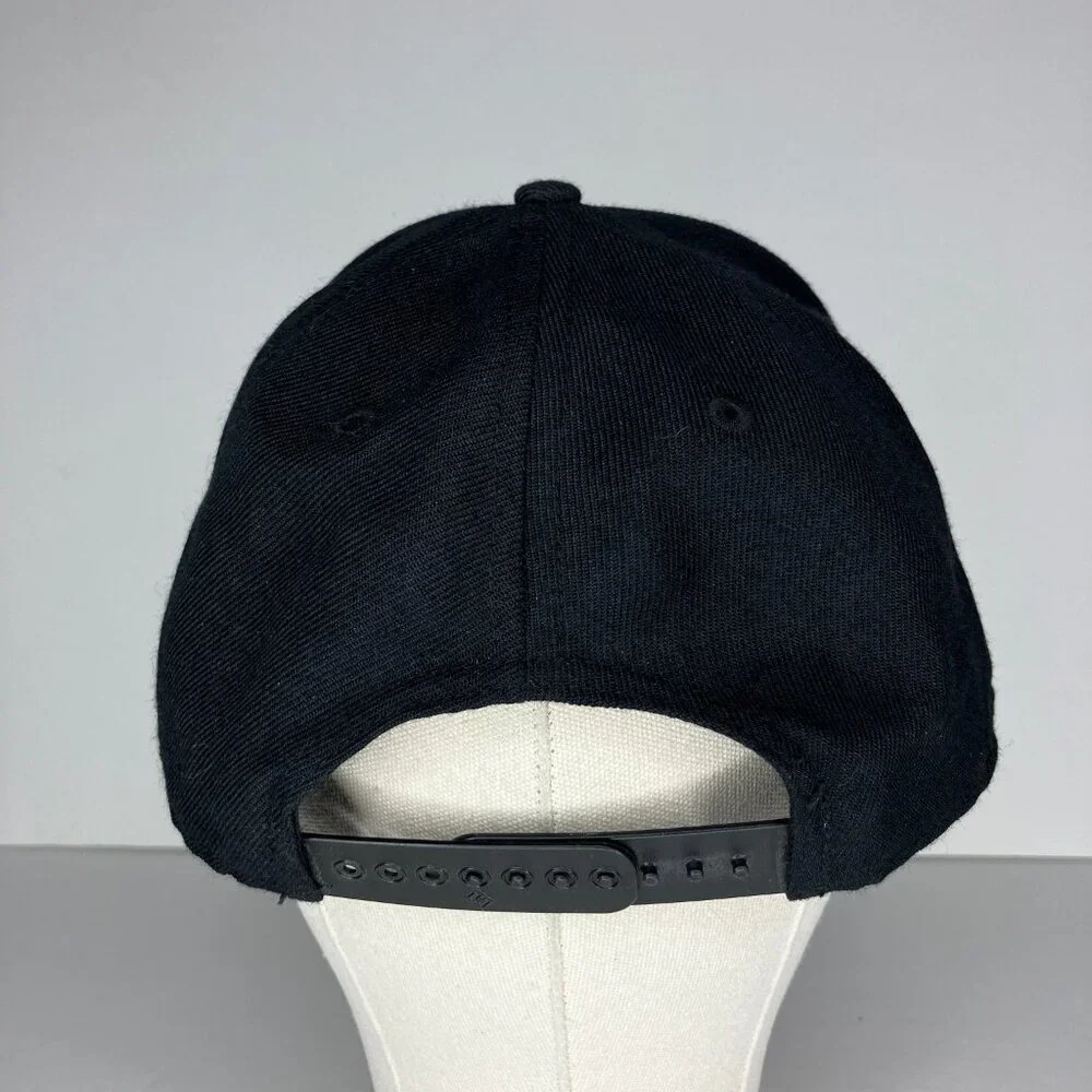 Skrewball Hat Adjustable Men's Black Peanut Butter Whiskey Logo